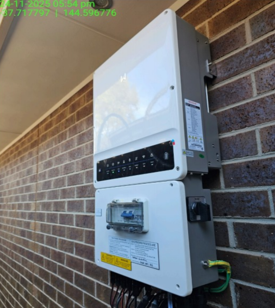 17kW goodwe Solar with 19kWh Battery Installation in Strathtulloh Victoria