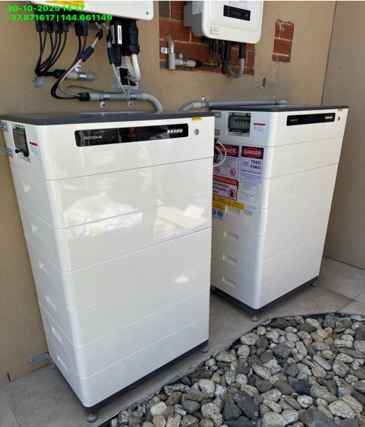 Goodwe Solar Battery Storage System Installation—8.5kW Solar System & 38.4kWh Battery Backup in Werribee