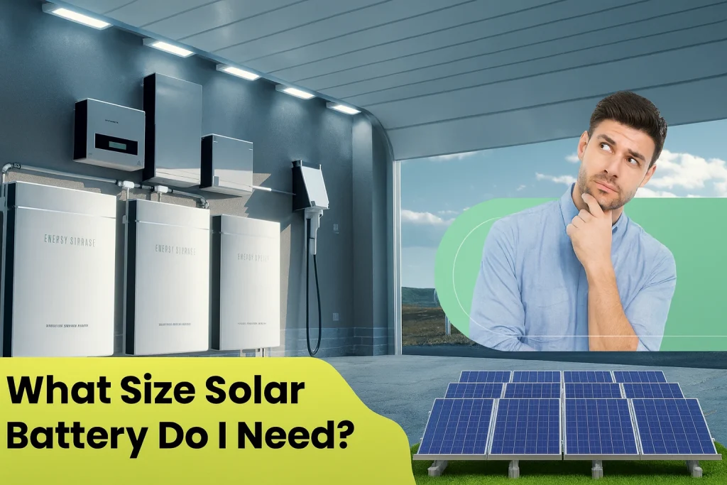 what size of battery i need for my system What size solar system do you actually need for your home in Victoria?