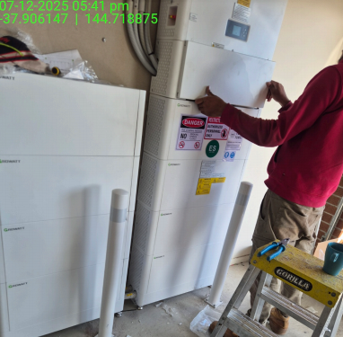 green electric solutions solar installation in point cook 