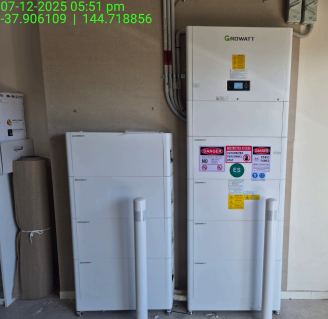 9kw solar with 40kwh battery installation in point cook victoria 