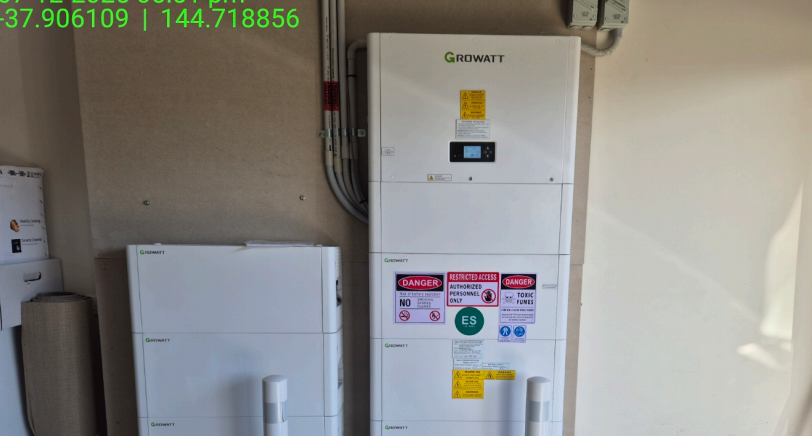 9kw solar system with 40kwh battery installation in point cook victoria