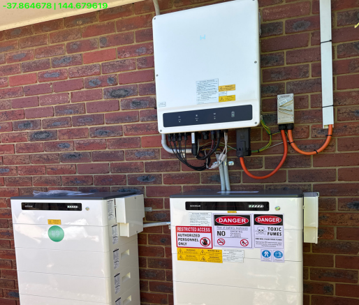 goodwe solar and battery installation in hoppers crossing