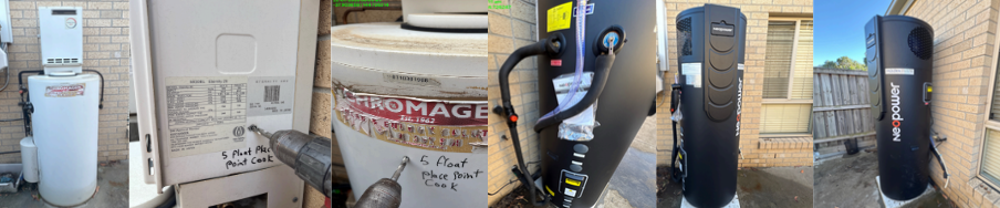 neopower heat pump installation in point cook - upgrade hot water unit to electric heat pump 