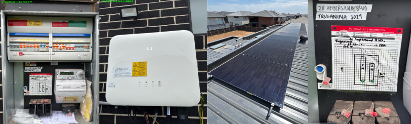 solar and battery installation in truganina