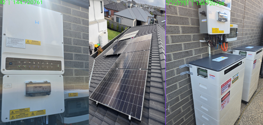solar and battery installation in Deanside VIC 3336