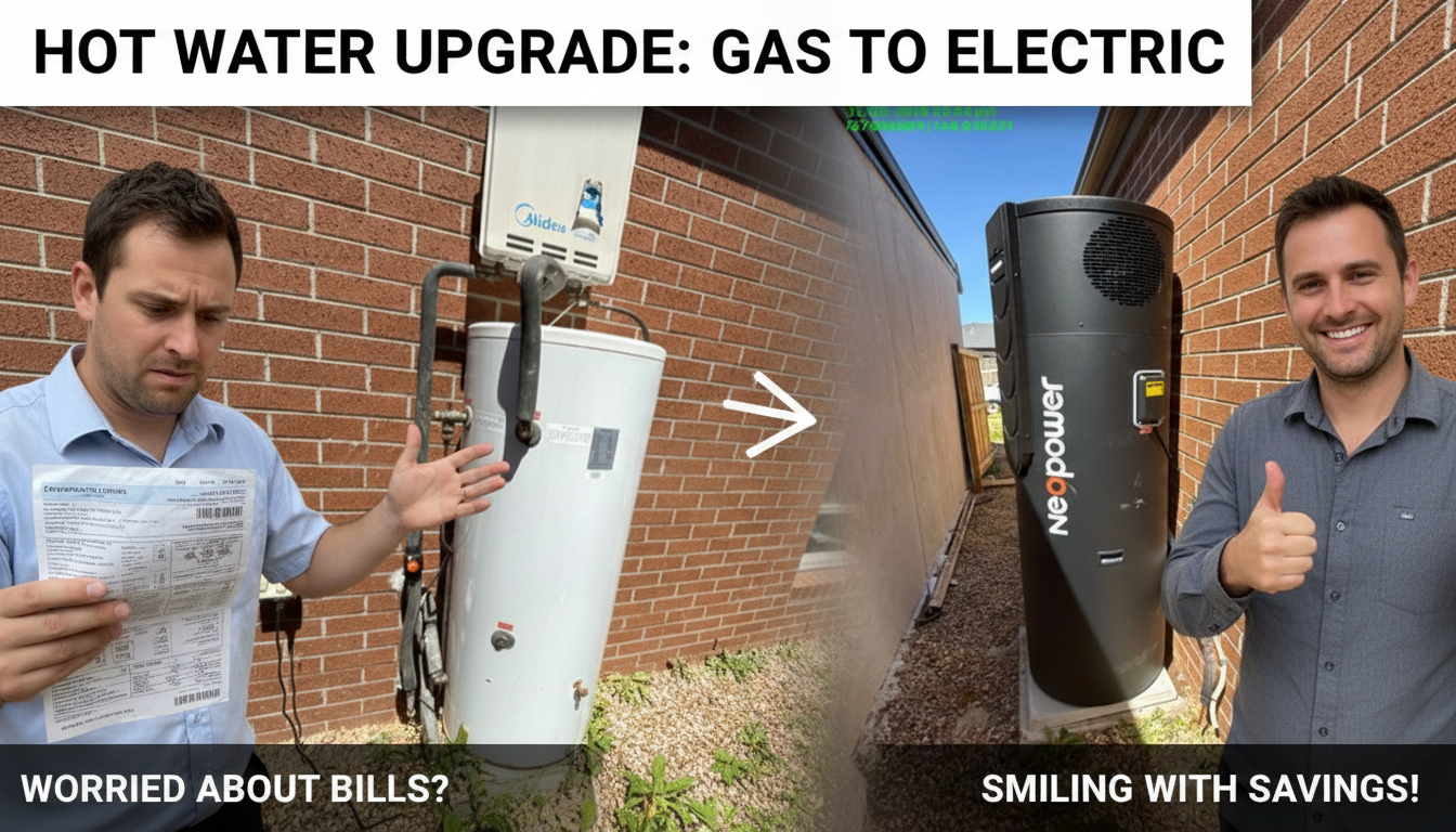 upgrade to hot water heat pump in Tarneit Victoria