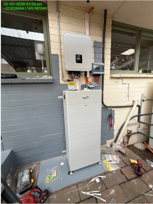 41.93kWh Battery Installation in Vermont VIC 3133