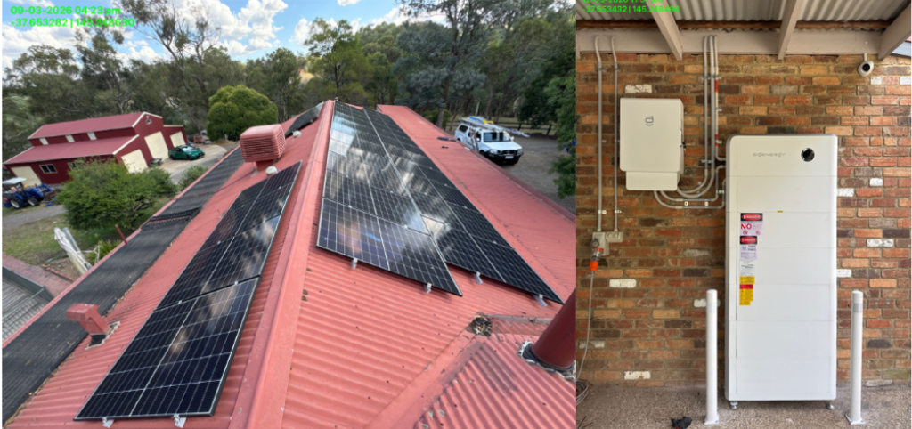 7.39kW Solar System with 44.8kWh Battery Installed in Panton Hill, Melbourne, Victoria 
