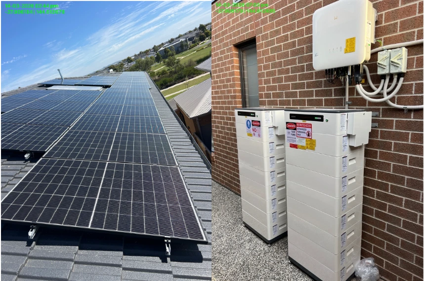 13.63kW Solar & 51.2kWh Battery Installed in Werribee VIC 3030
