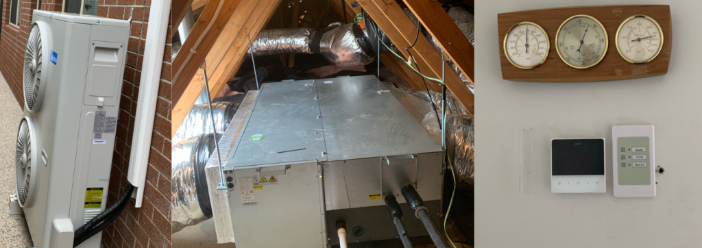 Installation of Midea MDV Ducted Heating & Cooling System in Werribee, Melbourne 