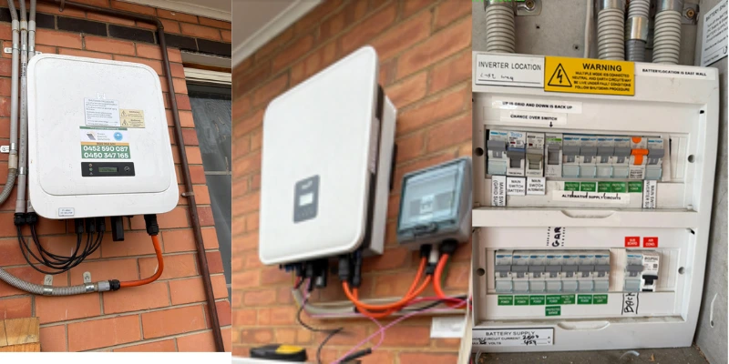 9.9kW Inverter installation, with 41.93kWh Battery storage in North Altona VIC 3025

