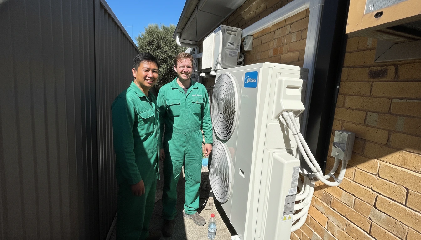 Midea HVAC System Installation in Fawkner, Melbourne VIC 3060