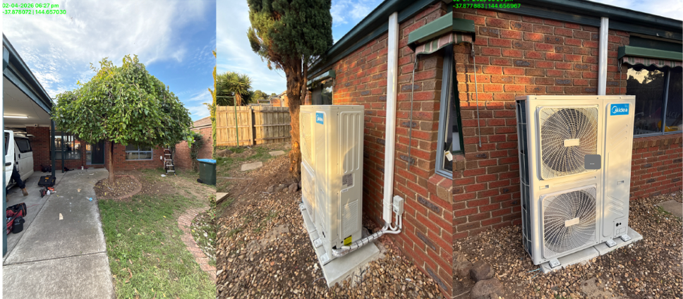 Midea Ducted Heating & Cooling Installation in Werribee VIC 3030 – A HVAC Upgrade by Green Electric Solutions