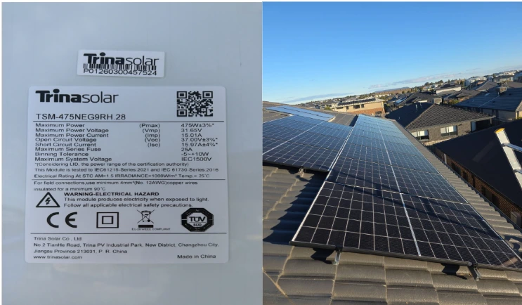 10.45kW Solar System with 27.96kWh Battery Installed in Mickleham, VIC – Save More with $11,160 in Government Rebates