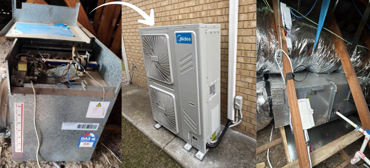 midea hvac upgrade in tarneit