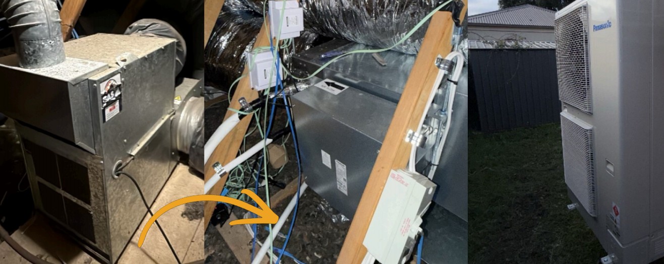 panasonic hvac upgrade in Pakenham melbourne