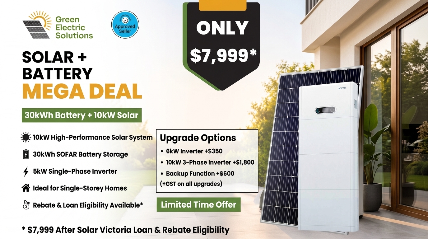 green electric solutions sofar battery and solar offer