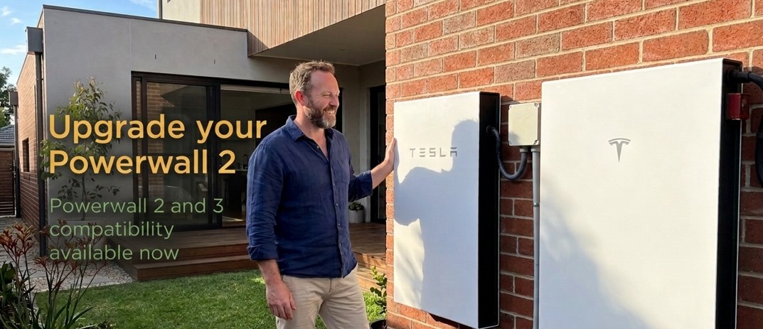 tesla powerwall 2 upgrade available in melbourne by green electric solutions