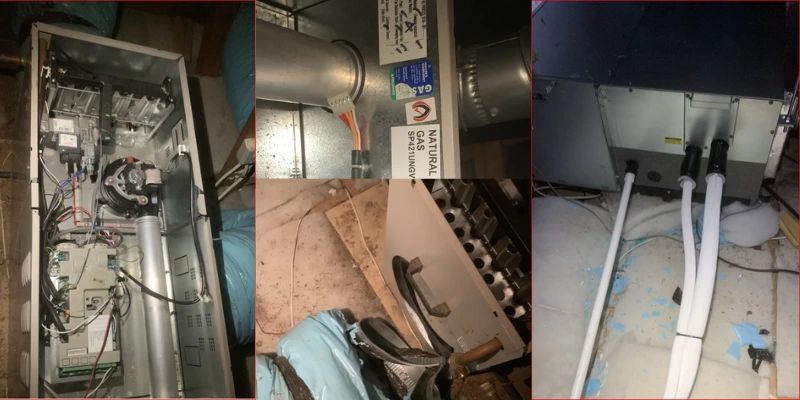 The upgrade involved coordinated electrical, refrigeration, and plumbing work — insulated copper lines routed through the roof cavity, condensate drainage properly plumbed, and the outdoor unit safely isolated and wired. The old gas ducted heater was decommissioned, completing the switch to reverse-cycle heating and cooling.