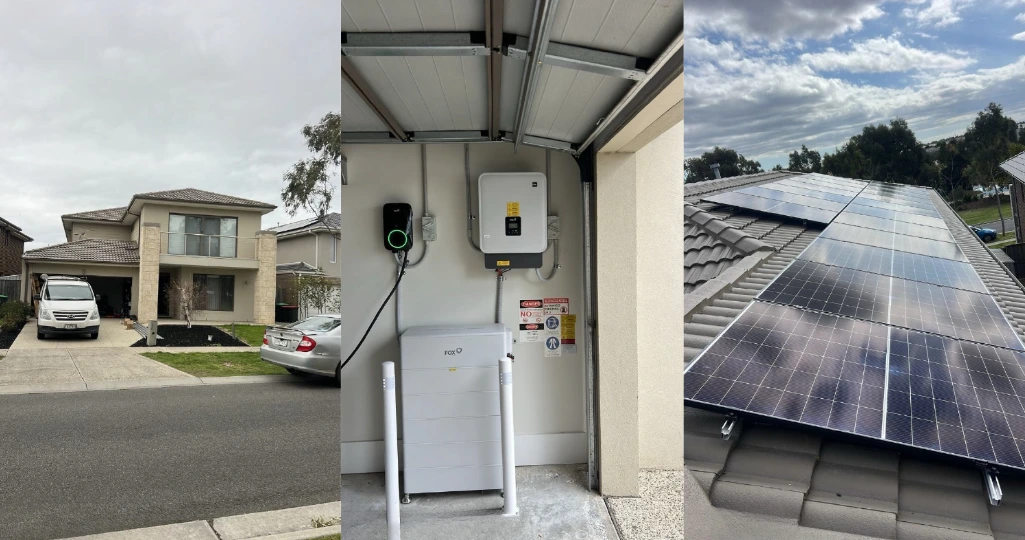 $11,488 Government Support Point Cook Home Adds with 11.4kW Solar, 41.76kWh Battery & EV Charger