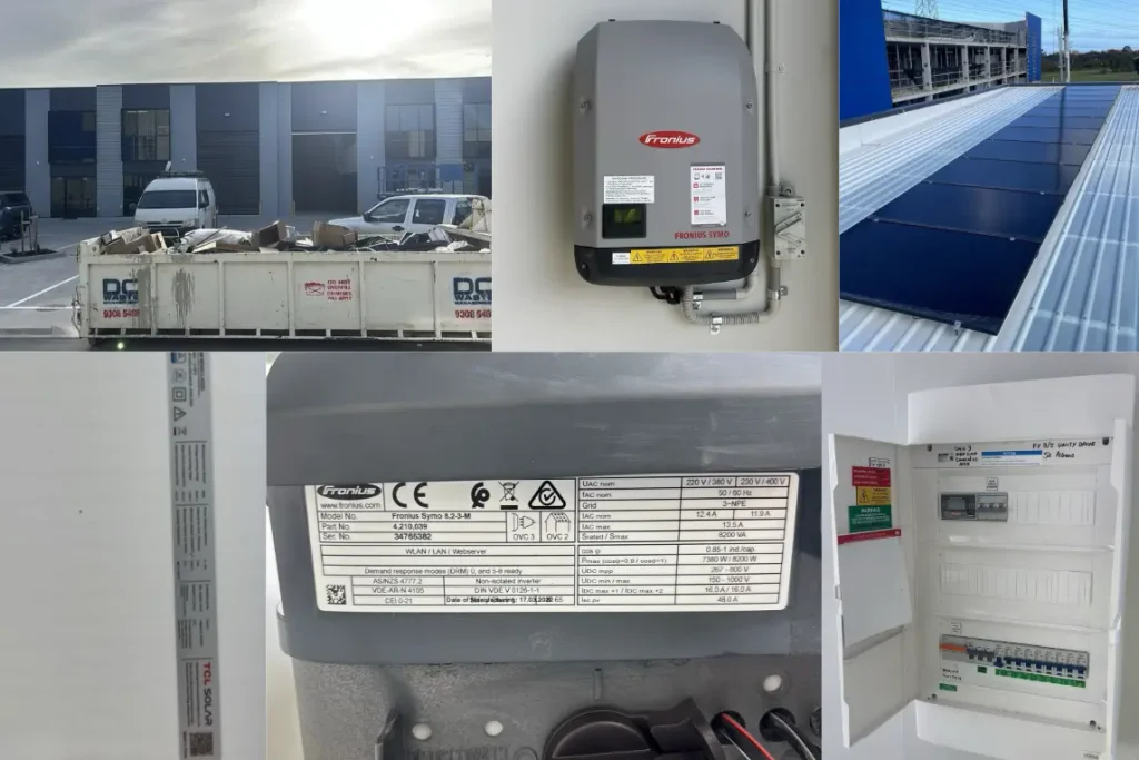 Commercial Solar Installation St Albans 68.68kW Solar Project for Rossiter Constructions Saved $15,428