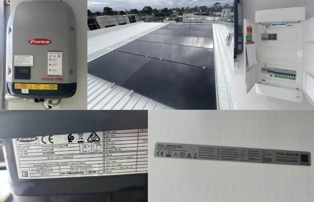 Commercial Solar Installation St Albans: 68.68kW Solar Project for Rossiter Constructions Saved $15,428