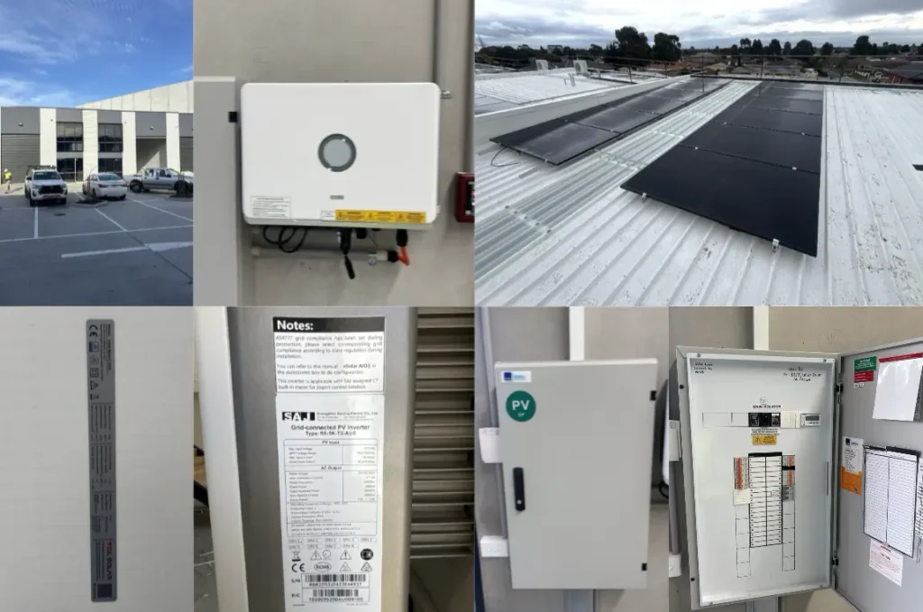 Commercial Solar Installation St Albans 68.68kW Solar Project for Rossiter Constructions Saved $15,428