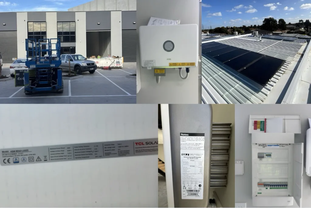Commercial Solar Installation St Albans 68.68kW Solar Project for Rossiter Constructions Saved $15,428