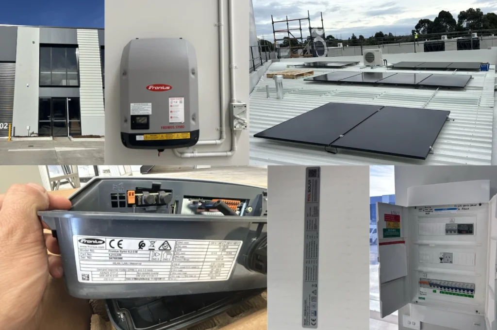 Commercial Solar Installation St Albans 68.68kW Solar Project for Rossiter Constructions Saved $15,428
