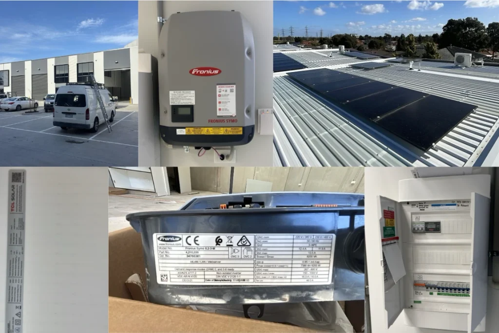 Commercial Solar Installation St Albans 68.68kW Solar Project for Rossiter Constructions Saved $15,428