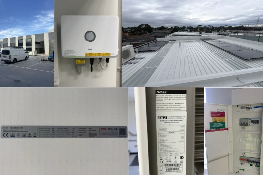 Commercial Solar Installation St Albans 68.68kW Solar Project for Rossiter Constructions Saved $15,428