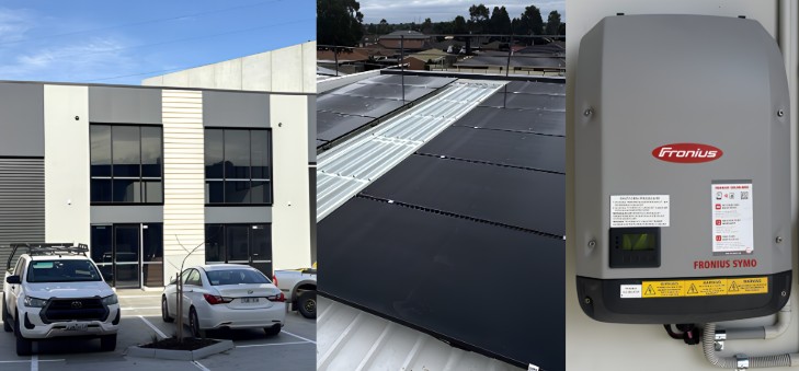 commercial solar installation by green electric solutions in melbourne victoria