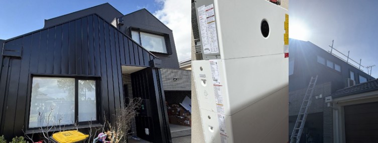 15.2kw Rooftop solar panels and 40kwh battery storage system installed at a Deanside home
